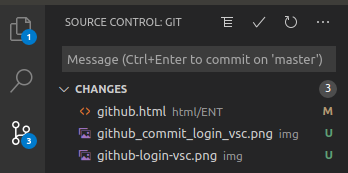 commit github VSC